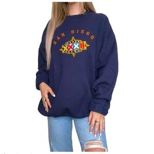 San Diego Super Bowl crew neck sweatshirt 🥺